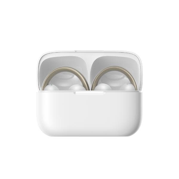 soundcore AeroClip - אוזניות Open Ear Clip-On לבן עם 4 מיקרופוני AI | יבואן רשמי