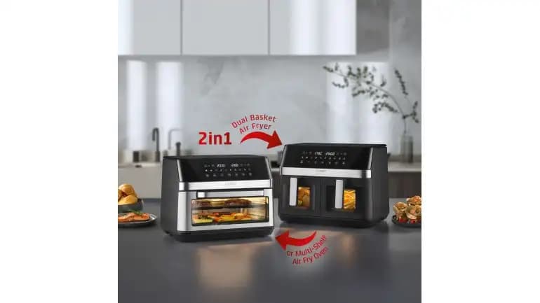 אייר פריי דו תאי 14 ליטר CASO AirFry DuoChef 3186 יבואן רשמי | משלוח מהיר