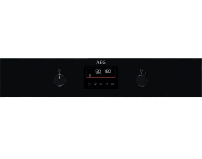 AEG BEB331110 Black – תנור בנוי פרימיום 71 ליטר עם Surround Cook וניקוי באדים | תוצרת גרמניה | משלוח מהיר
