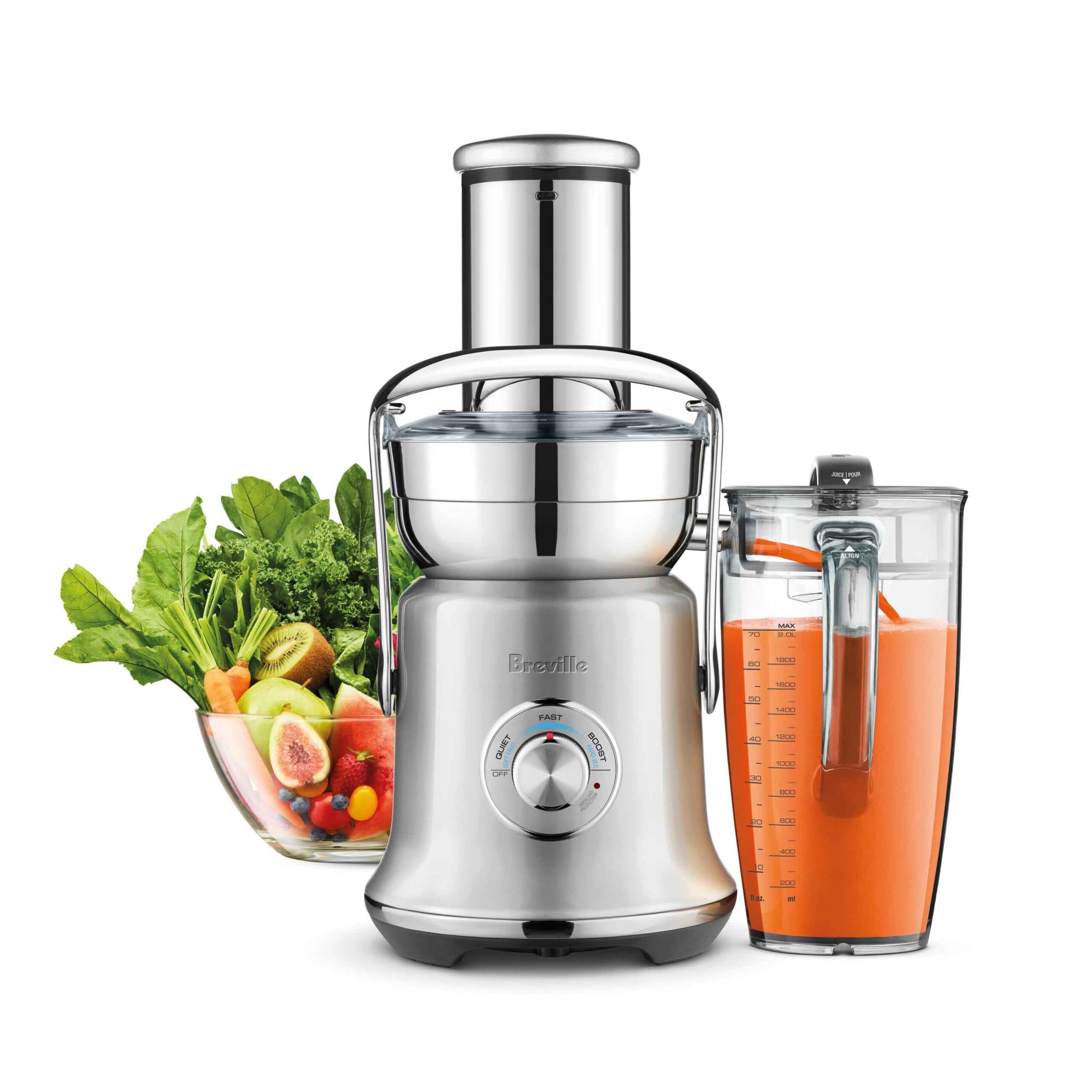 Breville BJE830BTR – מסחטת מיצים מקצועית מהירה שומרת ויטמינים - יבואן רשמי