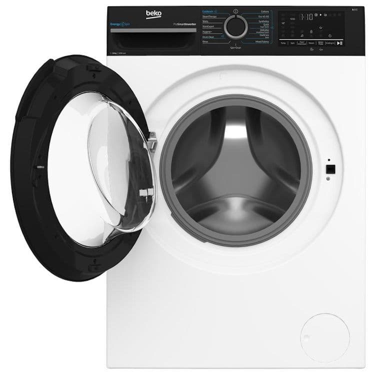 Beko BK10120UM- מכונת כביסה פתח קדמי 10 ק"ג לבן בקו | יבואן רשמי