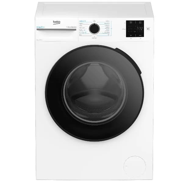 BEKO BK10722NX - מכונת כביסה בקו פתח קדמי 10 ק״ג 1400 סל״ד אינוורטר לבן | יבואן רשמי-משלוח מהיר