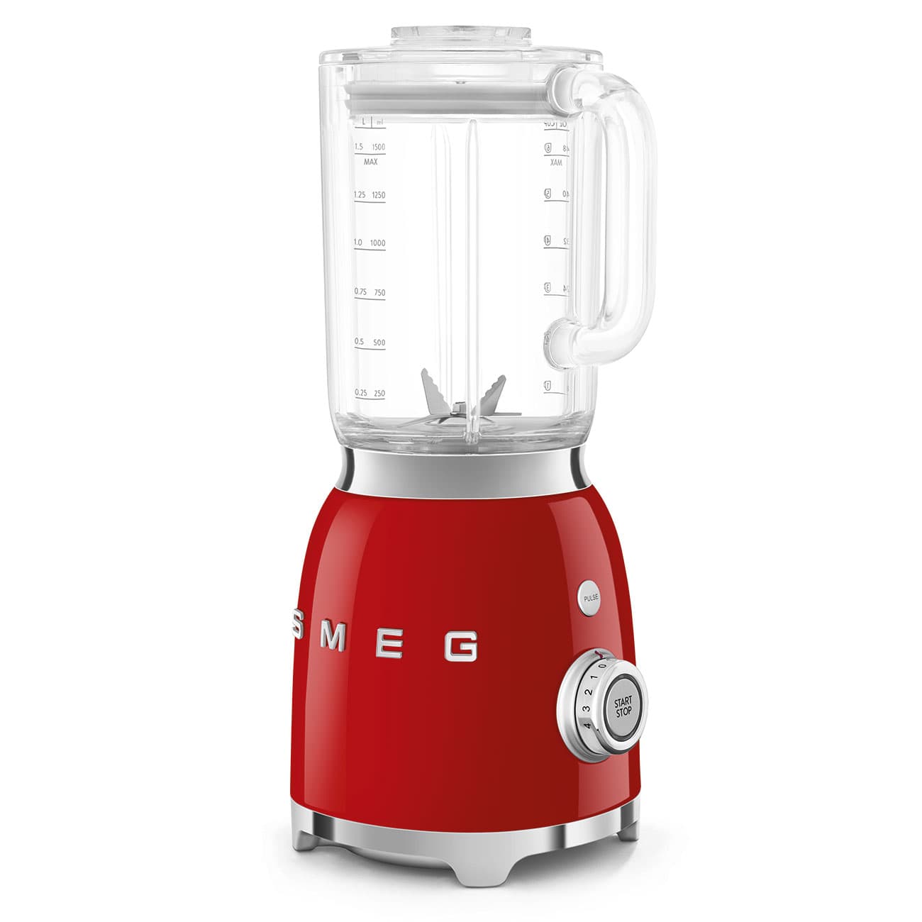 SMEG BLF03RDEU – בלנדר רטרו 800W עם קנקן Tritan בנפח 1.5 ל' סמג בצבע אדום