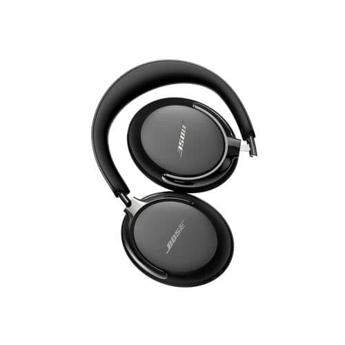 אוזניות ביטול רעשים Bose QuietComfort Ultra 2nd Gen בוס שחור עם עד 30 שעות חיי סוללה | יבואן רשמי | משלוח מהיר