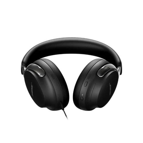 אוזניות ביטול רעשים Bose QuietComfort Ultra 2nd Gen בוס שחור עם עד 30 שעות חיי סוללה | יבואן רשמי | משלוח מהיר