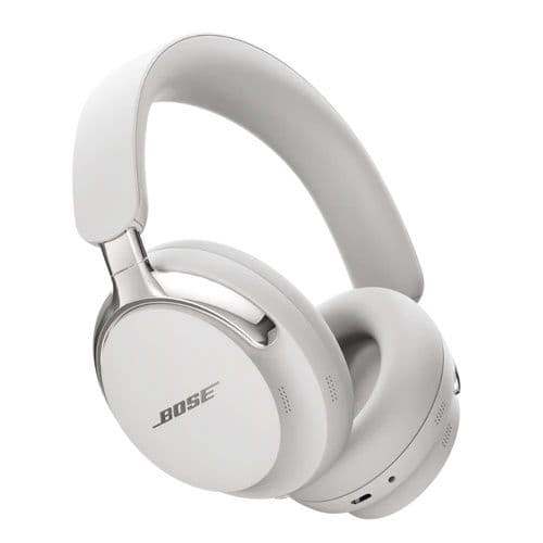 אוזניות ביטול רעשים Bose QuietComfort Ultra 2nd Gen בוס לבן עם עד 30 שעות חיי סוללה | יבואן רשמי | משלוח מהיר