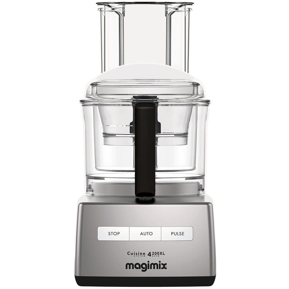 Magimix CS4200JCMXL Premium: מעבד מזון מג'ימיקס מקצועי בצבע כרום מט | יבואן רשמי
