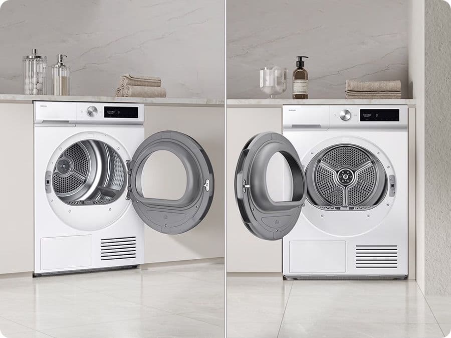 Samsung Bespoke DV90DB8845GB Heat Pump - מייבש כביסה קונדנסור חכם 9 ק"ג | יבואן רשמי