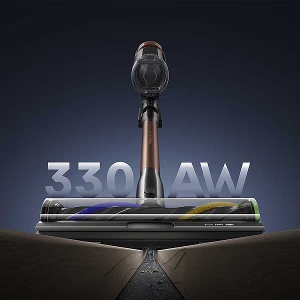 שואב אבק אלחוטי Dreame V30 דרימי 330AW, זרוע GapFree AI בינה מלאכותית וזמן עבודה עד 90 דקות | יבואן רשמי משלוח מהיר