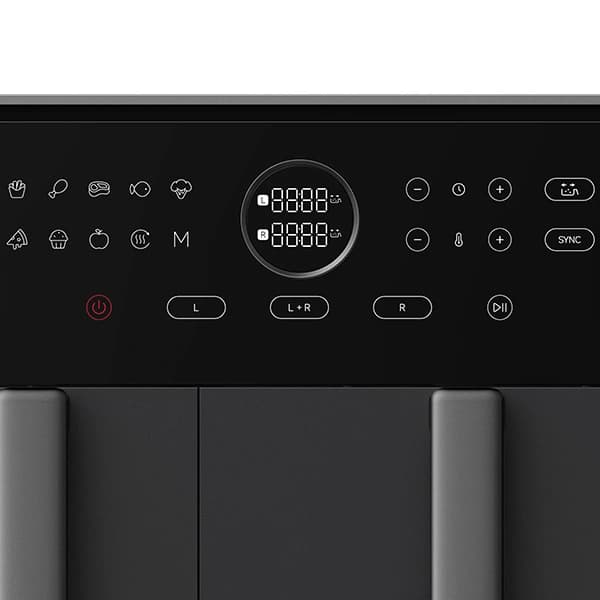 Xiaomi Dual Zone Air Fryer 10L - סיר טיגון באוויר חם עם שני אזורי בישול | יבואן רשמי-משלוח מהיר