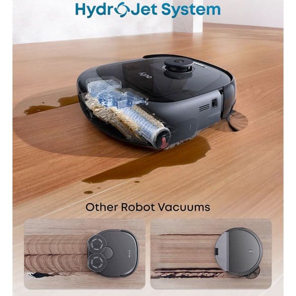 שואב אבק רובוטי שוטף eufy Robot Vacuum Omni E25 – תחנת All-in-One עם שאיבה 20,000Pa - יבואן רשמי | משלוח מהיר