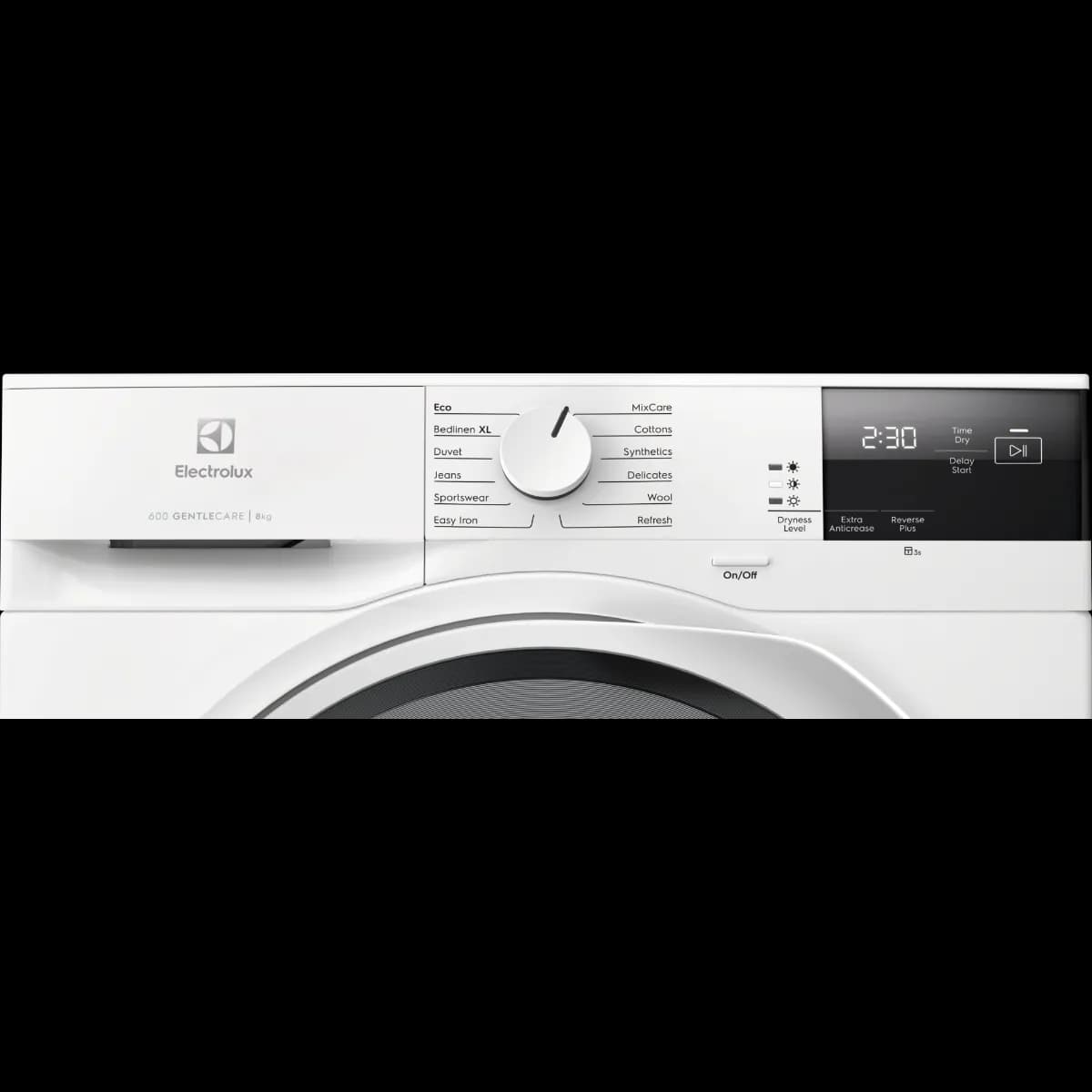 מייבש כביסה קונדנסור Electrolux EDH6284BM אלקטרולוקס 8 ק"ג משאבת חום Heat Pump לבן יבואן רשמי