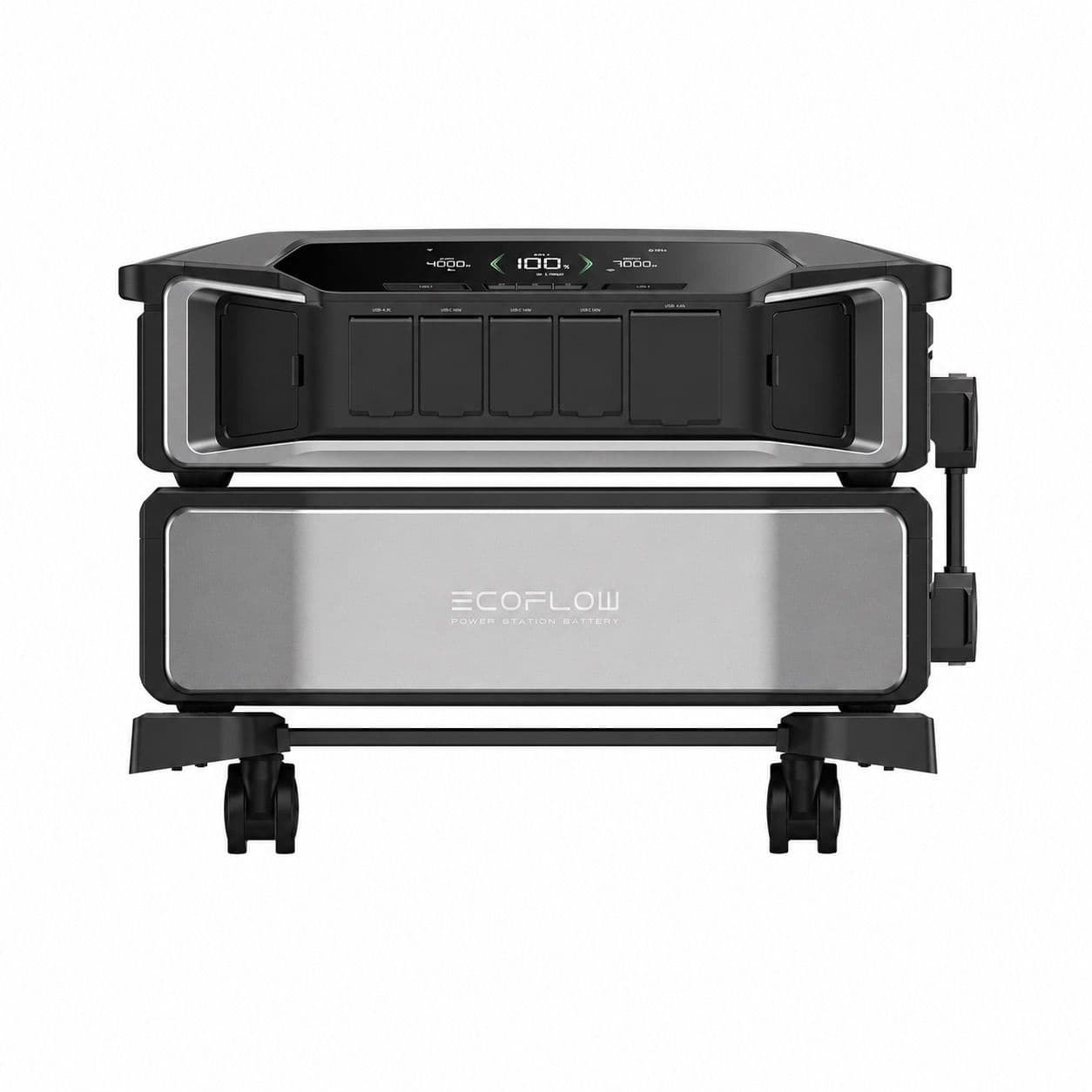 מערכת גיבוי ביתית EcoFlow DELTA Pro Ultra 6900W עם סוללת 6kWh LFP – אחריות יבואן רשמי