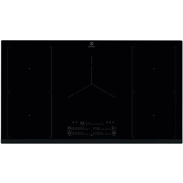 כיריים אינדוקציה 90 ס"מ Electrolux EIV94550 אלקטרולוקס 5 אזורים שחור חד/תלת פאזי תוצרת גרמניה יבואן רשמי