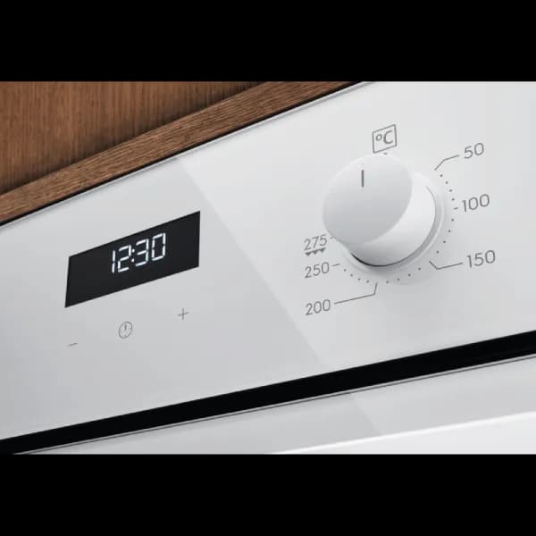 תנור אפייה בנוי Electrolux EOH6231V אלקטרולוקס בנפח 71 ליטר עם טורבו לבן יבואן רשמי