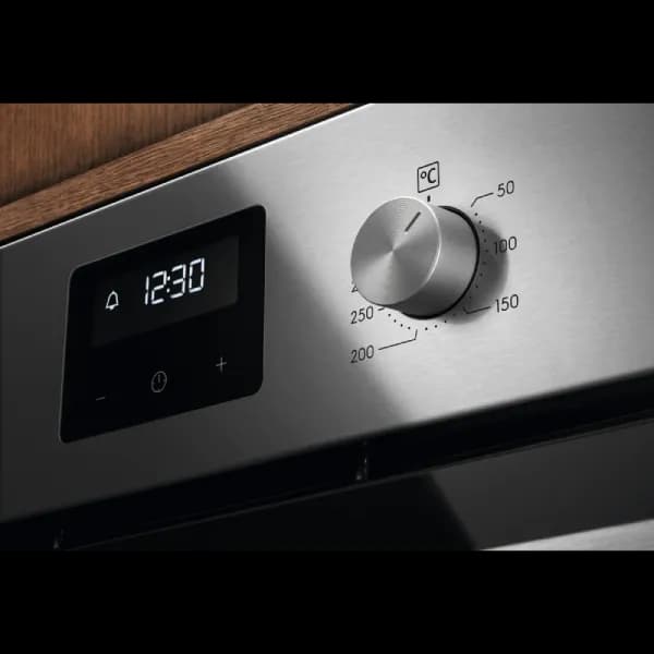 תנור אפייה בנוי Electrolux EOH6231X אלקטרולוקס בנפח 71 ליטר עם טורבו נירוסטה יבואן רשמי
