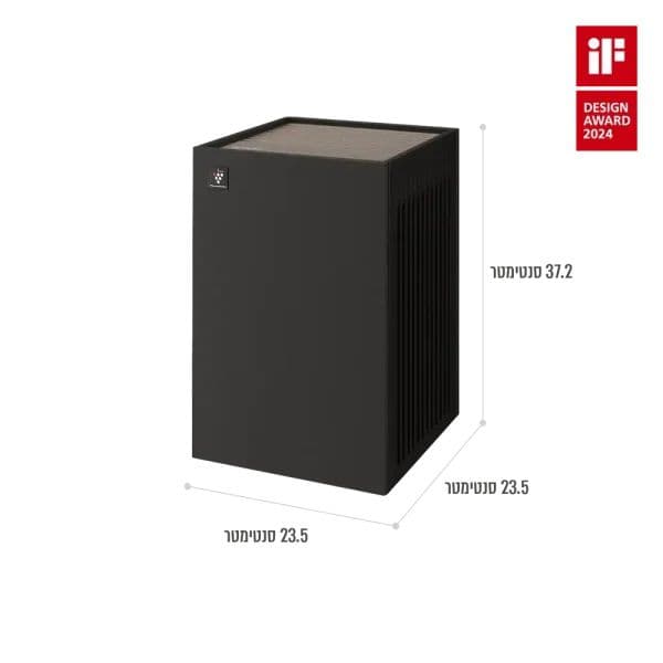 SHARP FP-S40H-T מטהר אוויר שארפ Purefit לטיהור חדרים עד 30 מ"ר - צבע חום פחם | יבואן רשמי