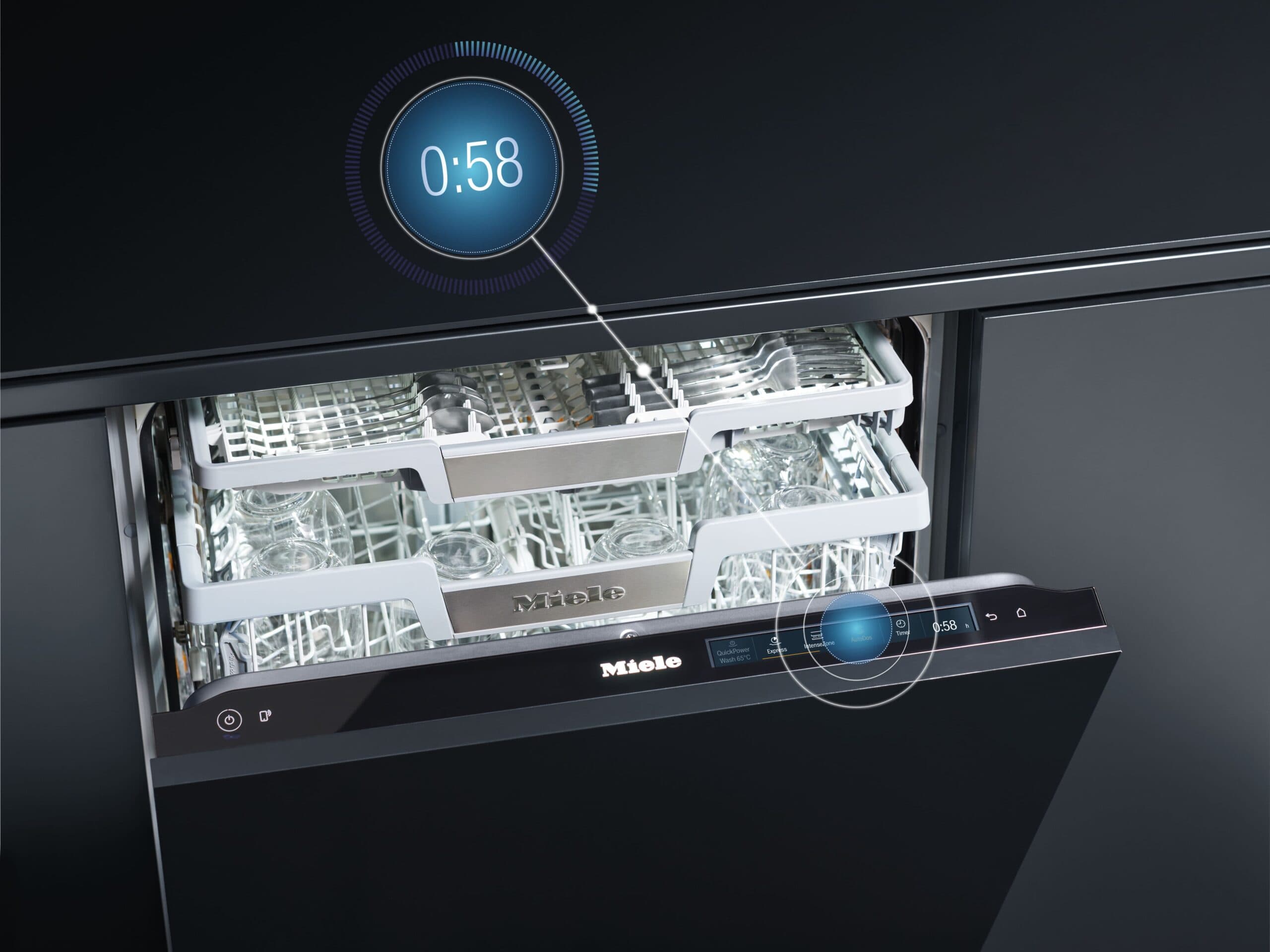 מדיח כלים אינטגרלי מלא Miele G5150 SCVI - עם 14 מערכות כלים QuickPowerWash | יבואן רשמי-משלוח מהיר