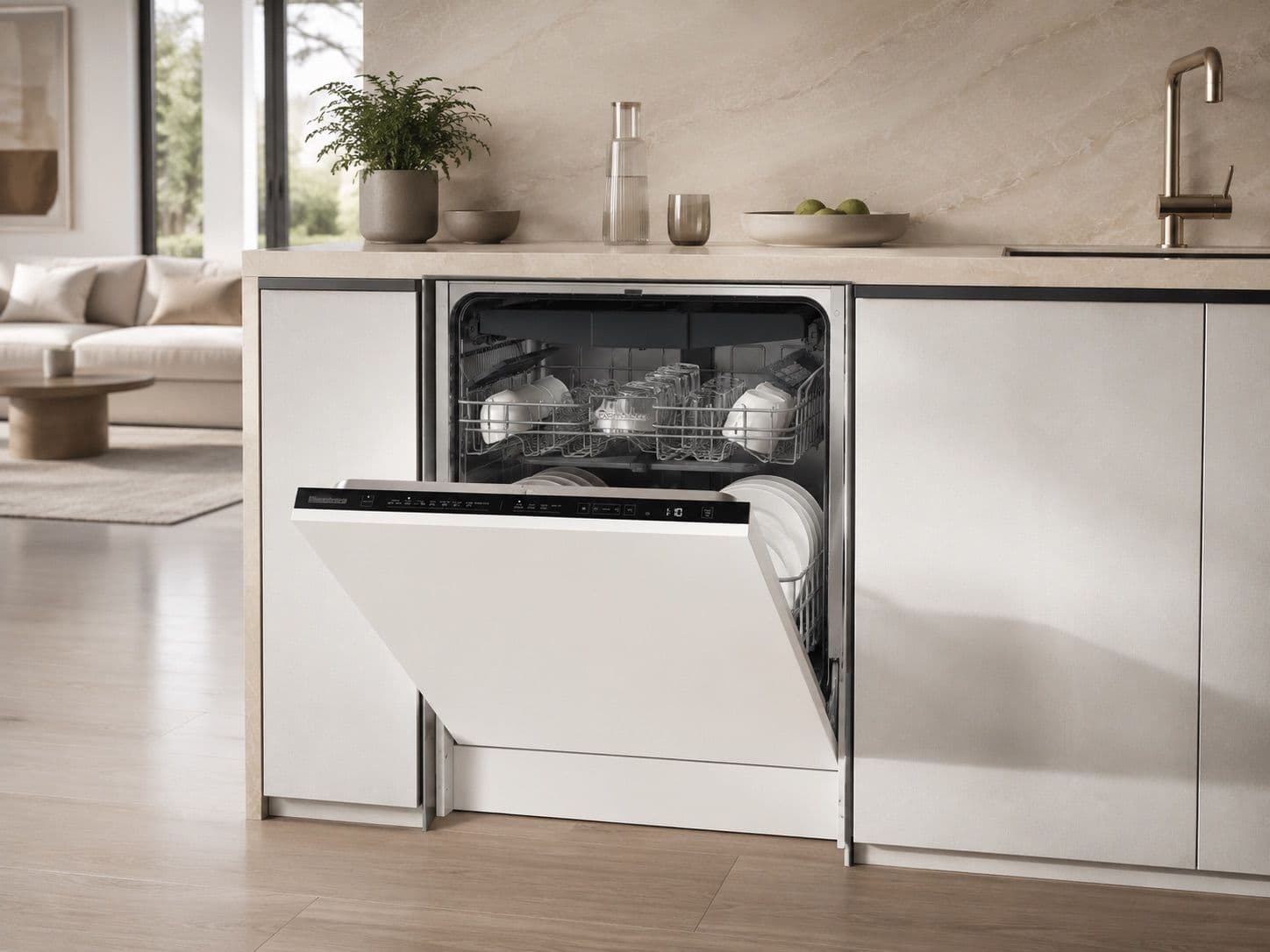 מדיח כלים אינטגרלי רחב Blomberg GVN409P8 ל־14 מערכות כלים | יבואן רשמי-משלוח מהיר
