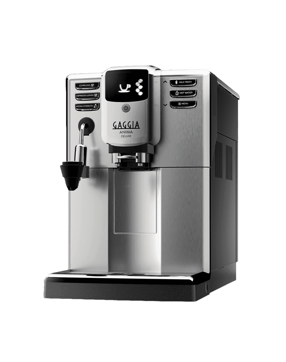 Gaggia Anima Deluxe - מכונת קפה אוטומטית איטלקית עם מקציף חלב | יבואן רשמי