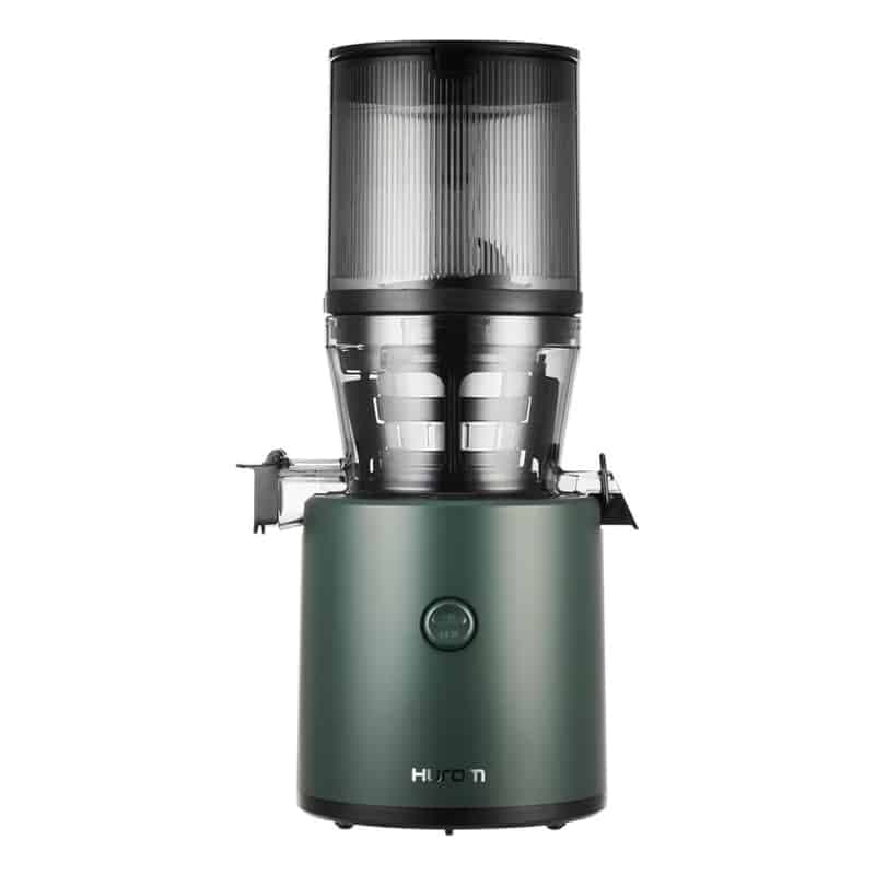 Hurom H320 – מסחטת מיצים עם חיתוך אוטומטי חכם בצבע ירוק עמוק | יבואן רשמי