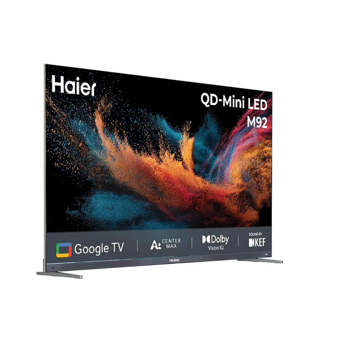 HAIER H75M92FUX - טלוויזיה חכמה 75״ QD-Mini LED 4K 144Hz Google TV | יבואן רשמי משלוח מהיר