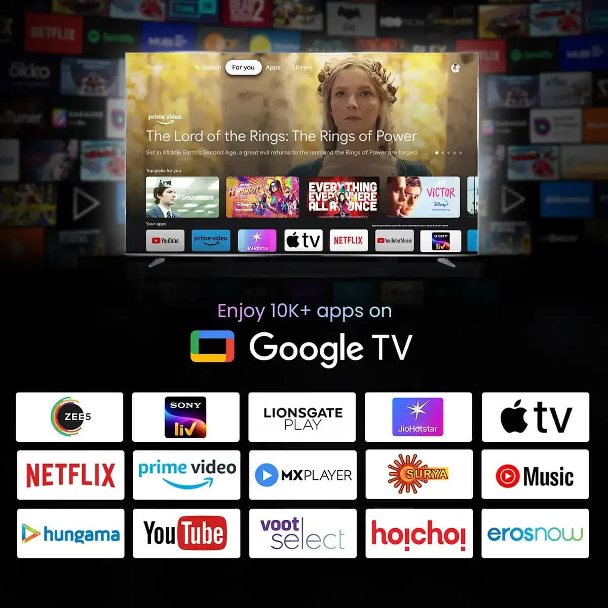 Haier H85M80FUX - טלוויזיה חכמה 85 אינץ' QD-Mini LED 4K עם סאונד מבית KEF