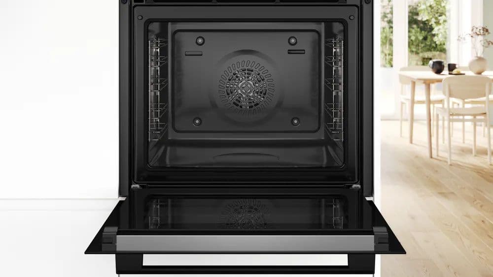 BOSCH HBA571BB4 - תנור אפייה בנוי פירוליטי 60 ס"מ בוש מסדרת Serie 2 בצבע שחור