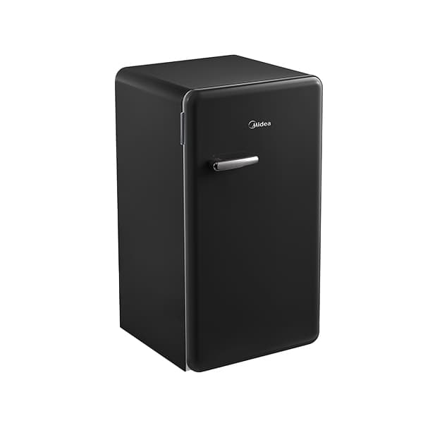 Midea HS-121LN – מקרר משרדי רטרו 94 ליטר שחור מידאה קומפקטי | יבואן רשמי