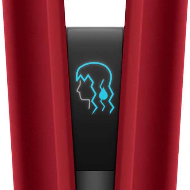 מחליק שיער Dyson Airstrait HT01 יבש ורטוב באוויר בגוון אדום קטיפה גולד - יבואן רשמי