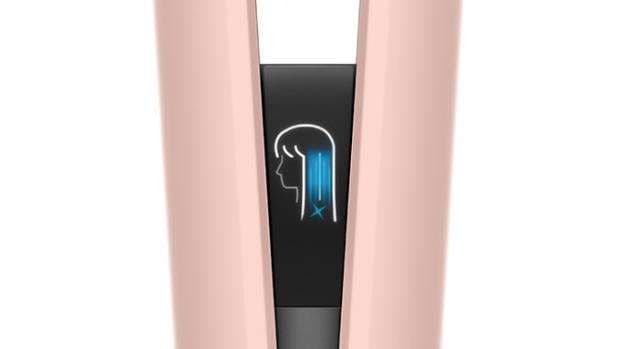 מחליק שיער Dyson Airstrait HT01 יבש ורטוב באוויר בגוון אדום קטיפה גולד - יבואן רשמי