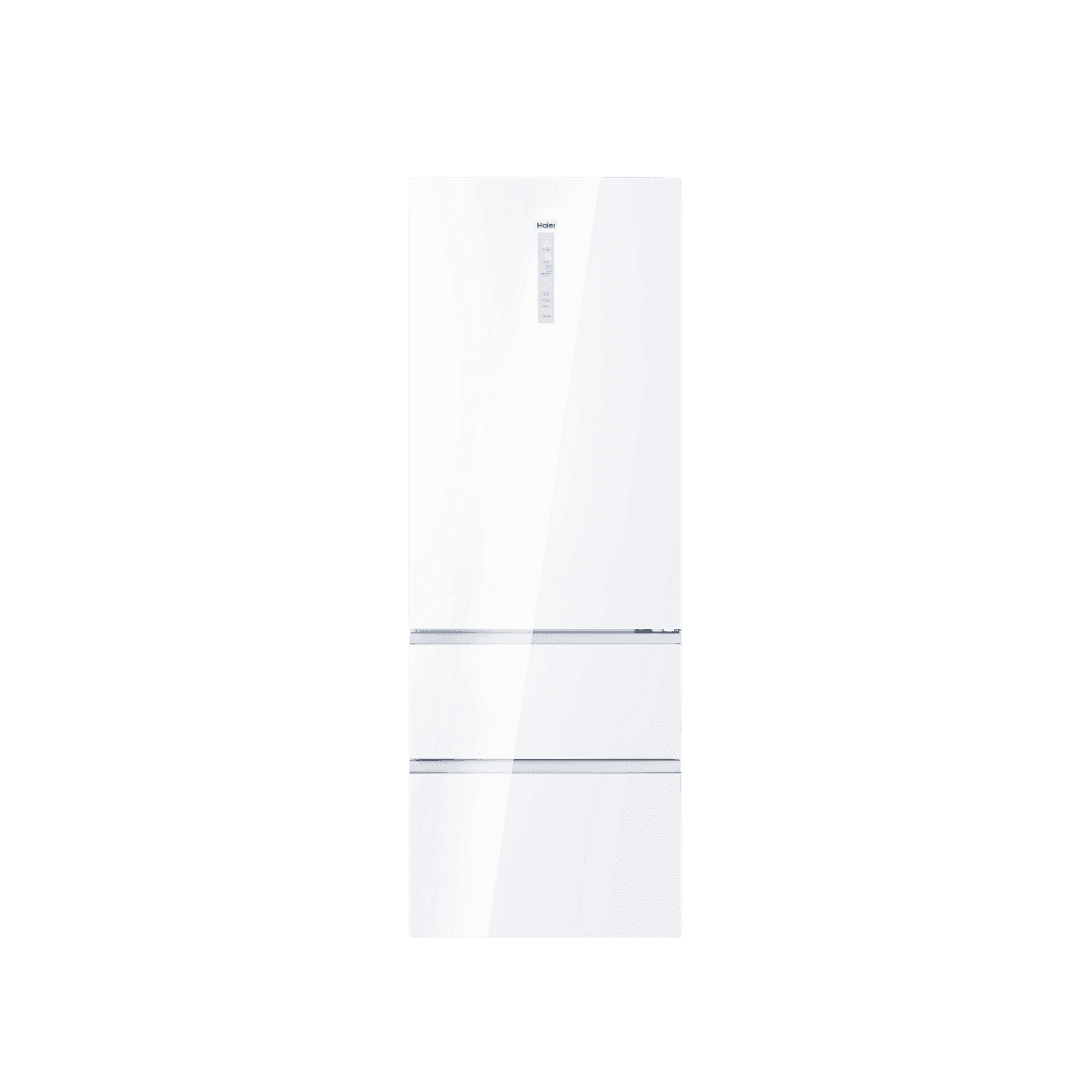 מקרר 3 דלתות Haier HTW7720DNGW האייר בנפח 483 ליטר ורוחב 70 ס"מ אינוונטר לבן - יבואן רשמי ניופאן
