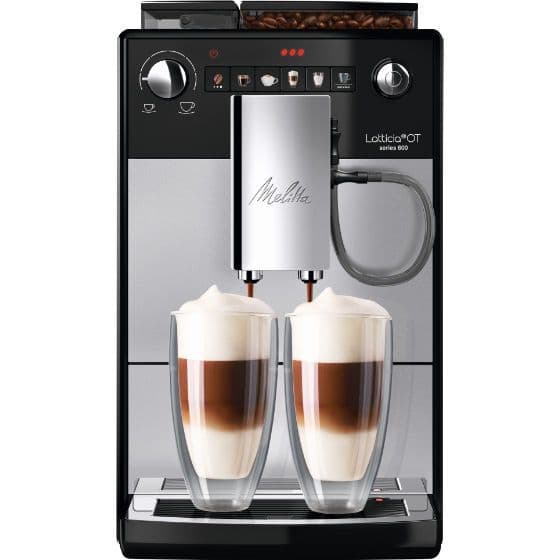 Melitta Latticia OT Silver - מכונת קפה אוטומטית יוקרתית עם מקציף חלב בלחיצה אחת