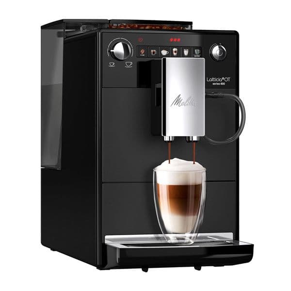 Melitta Latticia OT Black - מכונת קפה אוטומטית יוקרתית עם מקציף חלב בלחיצה אחת