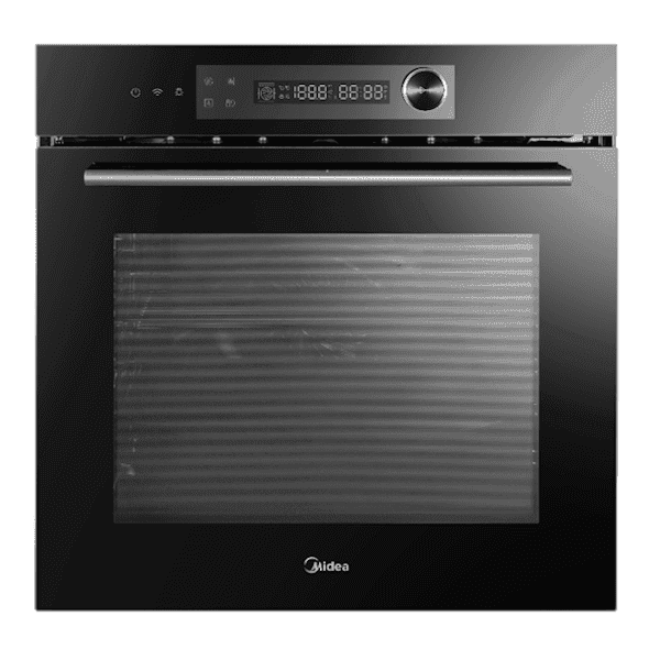 MIDEA MBO-AGG3(BK)-PY – תנור אפייה בנוי פירוליטי מידאה עם ניקוי פירוליטי ו-AIR FRY - יבואן רשמי