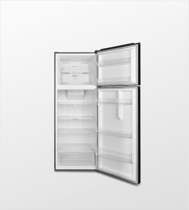 CHiQ MC-R2453MB – מקרר 2 דלתות מקפיא עליון 465 ליטר No Frost שחור מט עם אינוורטר | יבואן רשמי