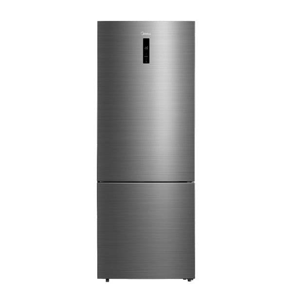 Midea MDRB593FGL46D – מקרר 2 דלתות מקפיא תחתון 435 ליטר No Frost נירוסטה מוברשת | יבואן רשמי