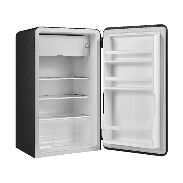מקרר משרדי רטרו Midea MDRD142SLE30 – נפח 93 ליטר בעיצוב שחור קומפקטי | יבואן רשמי
