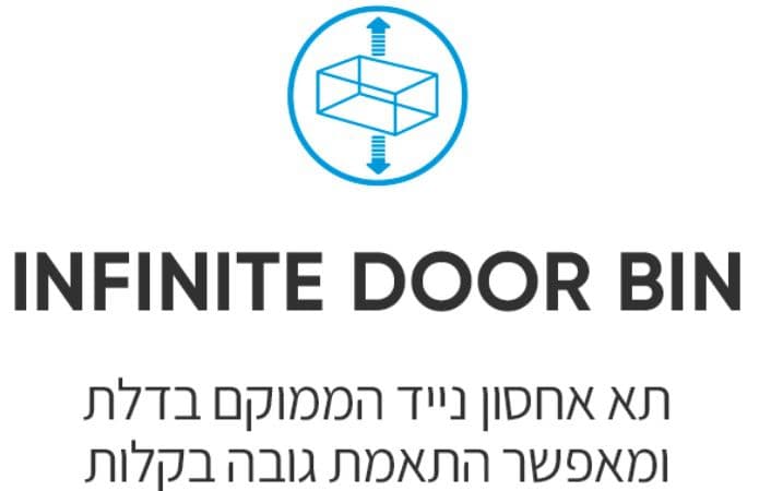 מקרר 4 דלתות Midea MDRM923CIL46M  מקפיא תחתון 706 ליטר מסדרת Space Master נירוסטה | יבואן רשמי