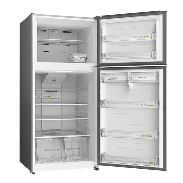 Midea MDRT866FGL46 – מקרר 2 דלתות מקפיא עליון 650 ליטר נירוסטה מוברשת עם מדחס אינוורטר | יבואן רשמי