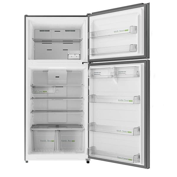 Midea MDRT866FGL46 – מקרר 2 דלתות מקפיא עליון 650 ליטר נירוסטה מוברשת עם מדחס אינוורטר | יבואן רשמי