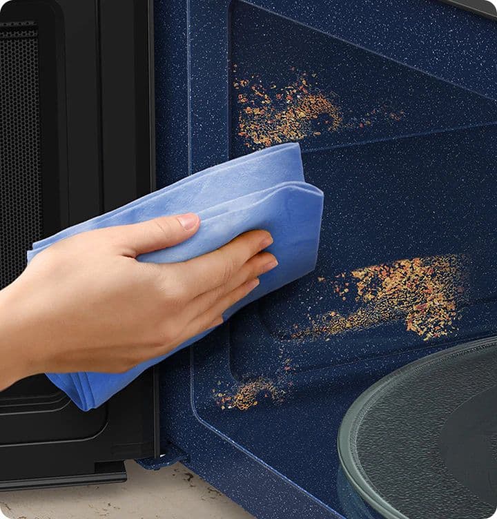 Samsung MS32DG4504ATLI - מיקרוגל 32 ליטר נירוסטה שחור עם Quick Defrost | יבואן רשמי