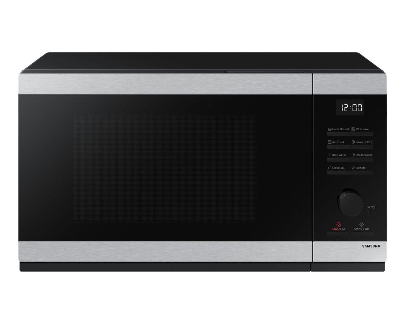 Samsung MS32DG4504ATLI - מיקרוגל 32 ליטר נירוסטה שחור עם Quick Defrost | יבואן רשמי