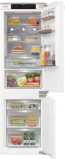 Gorenje NRKI517E82 - מקרר אינטגרלי משולב מקפיא תחתון 252 ליטר גורניה
