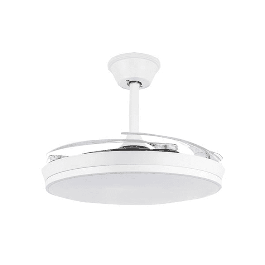 מאוורר תקרה NORTHER DAISY NT-DAI42-W-L – כנפיים מתקפלות ותאורת LED CCT | יבואן רשמי