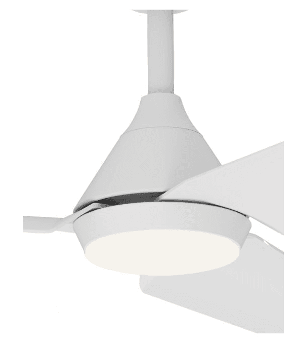מאוורר תקרה לפרגולה NORTHER TANGO 52 דגם NTP-TNGIP44-WH-LED – לבן IP44 עם תאורת LED ושלט | יבואן רשמי משלוח מהיר