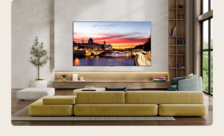 טלוויזיה חכמה LG OLED65CS6VA ‏65 אינץ׳ OLED evo AI 4K עם מעבד α11 AI וגיימינג 144Hz | יבואן רשמי