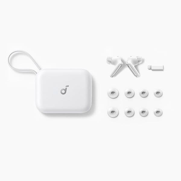 soundcore P41i TWS - אוזניות אלחוטיות עם מטען נייד מובנה Anker אנקר בצבע לבן | יבואן רשמי