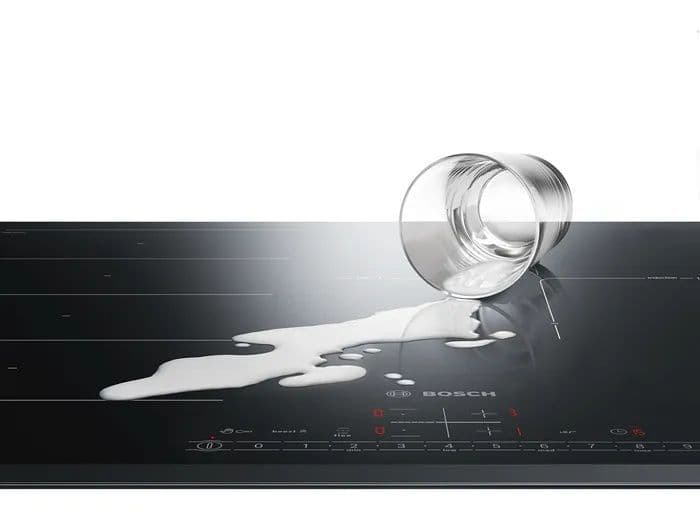 Bosch PIF612BB1E כיריים אינדוקציה בוש 60 ס״מ תלת־פאזי סדרה 4 זכוכית לבנה
