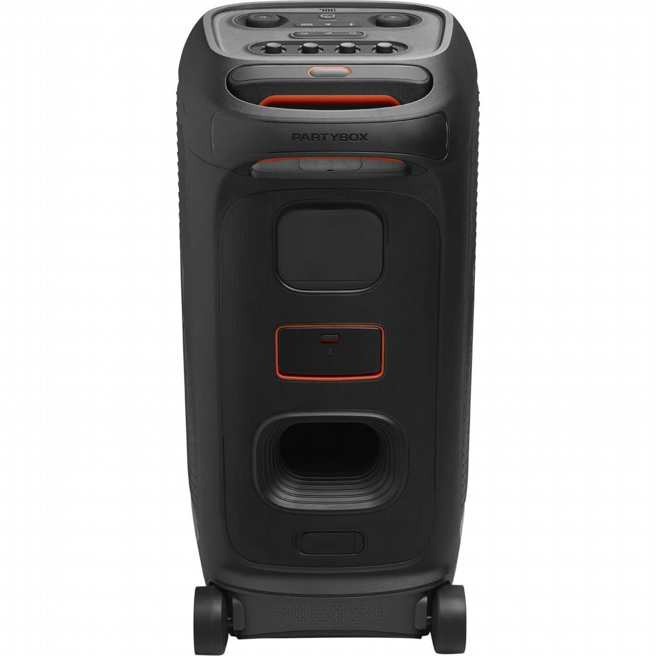 בידורית JBL PartyBox Stage 320 ‏240W עם תאורה ו־18 שעות נגינה צבע שחור